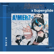 Pulsar x Aimerz+ Yui Replica Esports Tempered Glass Mouse Pad for FPS