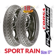 Tyre CORSA Sport Rain 2022/ 2023 ReadyStock 70/90-17 80/90-17 90/80-17 110/70-17 130/70-17 NEW TAYAR MOTOR LC Y15