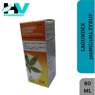 Lagundex Lagundi Forte Cough Cold Syrup Herbal 60ml (Mint/Orange) (Gatal& Sakit Tekak/Batuk) Prospan