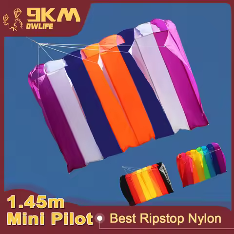 9KM DWLIFE Mini UltraFoil Pilot Kite Line Laundry for Adults High Quality Ripstop Nylon Soft Inflata