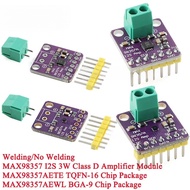 10pcs/1pcs MAX98357 I2S 3W Class D Amplifier Breakout Board With DAC Decoding Module (No Filter) For