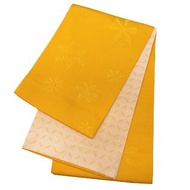 女性 腰封 和服腰帶 小袋帯 半幅帯 日本製 黄