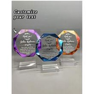 Personalized Employee Award, Retirement Appreciation, For Manager, Staff, Retirement Award Custom Aw