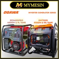 MY OGAWA DZ5400iPRO 223cc / GW7500i 236CC Inverter Generator C/W Accessories Genset