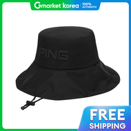 PING | Ping Mens Solid Bucket Hat 111D1Cp004 Bk Golf Hat