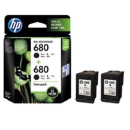 Original HP 680 Ink Advantage [Twin Pack | 2 Black] / [Combo Pack | Black + Tri-Colour] / Black / Tri-Colour