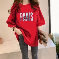 [AGOMI] A2759 Cotton Tshirt Plus Size T Shirt Big Size Loose Baju Perempuan Muslimah Wanita Murah Cl