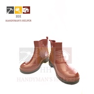 HITAM Maroon HALF CUT RUBBER BOOT BLACK RUBBER SHOES WATERPROOF SHOES WORK SHOES SHOES KERBUNADIDAS 