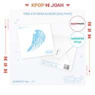 [POB][7 SET](COMPACT ver.) TWS [PLAY HARD] 4th MINI ALBUM (13th Oct.2025)