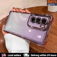 Plating airbag shockproof casing for VIVO V60 V70 FE V50 LITE V40 PRO V30 V29 V27 V27E V25 5G soft p
