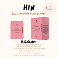 [HIN] B.E.Glam - Rose Coco Body Scrub - Anti Aging|Moisturize|Whithening|Exfoliate|