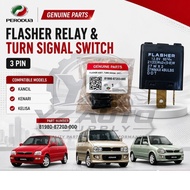 *Perodua Kancil, Kenari, Kelisa Flasher Relay & Turn Signal Switch (3Pin) 81980-87Z03-000