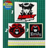 EMILY THE STRANGER / EMILY CATS STICKER CUTTING OVERLAPPING REFLECTIVE