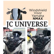 NMAX YAMAHA WINDSHIELD VISOR SMOKE ADJUSTABLE