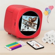 Kids Ai Drawing Generator Printer Voice Controlled Sketch Machine with 6 Art Styles Portable Instant