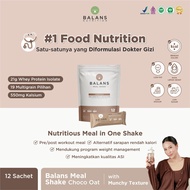 Balans Meal Shake | Choco Oat | Protein & High Calcium Low Calorie Milk | 12s