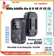 Remote cho gopro 12/ 11/10/9/8 phụ kiện gopro chính hãng telesin gopro