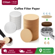 Cliton 100pcs 51/53/58mm Coffee Machine Expresso Portafilter Paper Filter/Disposable Filter Paper/Ro