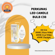 PERKUNAS C38 5W E14 LED CANDLE BULB