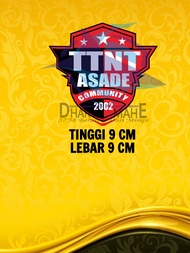 TTNT ASADE Stiker TTNT ASADE Stiker Angkatan 21 Bintara Polri Stiker ASADE Stiker Two Thousand and T