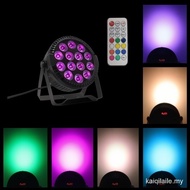 14 LEDs RGBW LED Flat Par, LED Par Light, Stage Lighting, Disco Light for Home Party, DJ Party, Wedd