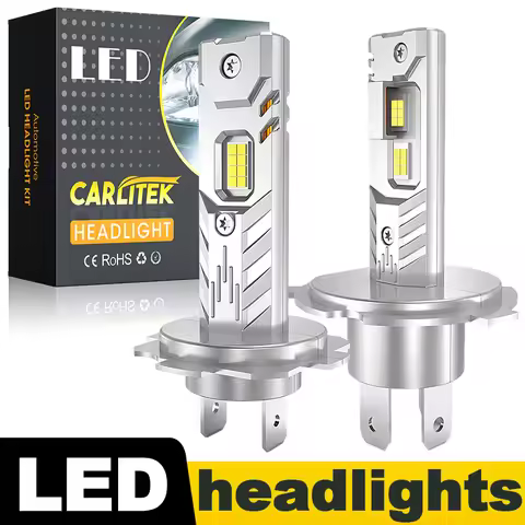 24V 12V H7 H4 LED Headlight Bulb CANBUS 600000LM Super Bright Fog Light Automobile Mini Wireless Lam