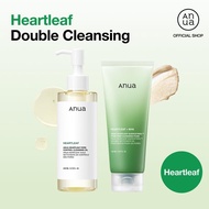 [Anua Official] 100M Viral Double Cleanser Duo | Pore Cleansing Oil & Gentle Exfoliating Cleanser | 
