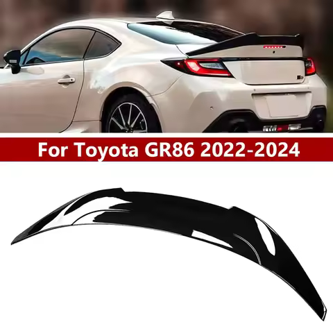High Quality ABS Spoiler For TOYOTA ZA86 GR86 Subaru BRZ 2022 Rear Trunk Lid Spoiler Wing Lip Body K
