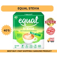 EQUAL STEVIA STICKS 40'S