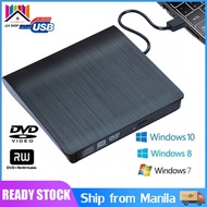 🔝 Original 【24 hours delivery】External DVD Optical Drive USB 2.0 CD DVD ROM CD RW Player Reader Recorder Dvd Burner For Laptop PC