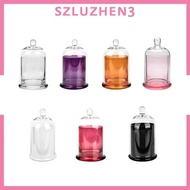 [Szluzhen3] Cloche Candle Holder Cover Candle Jar Cup for Plants