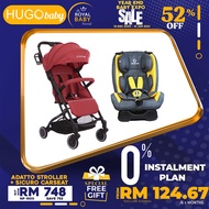 HUGO BABY COMBO SALES ADATTO STROLLER AND SICURO BABY CARSEAT