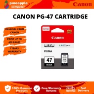 Canon PG-47 Black Ink Cartridge For E400/460/477/480/470/270/3170/410