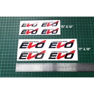 sticker rim Evo regamaster