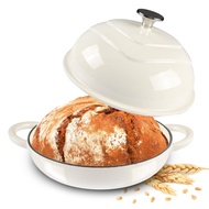 💯Dutch Oven for Sourdough Bread Baking/Enameled Cast Iron Dutch Oven Pot with Lid/Dome-Shaped Bread 
