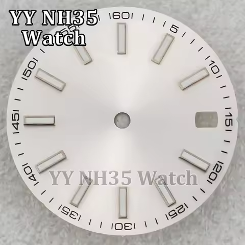 New Luminous Dial NH35 Watch Dial for Datejust 36mm/39mm Watch Case High Quality Watch Face DIY Watc
