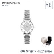 Emporio armani AR1925 Watch for women Quartz watch Stainless Steel Crystal WatchArmani watch Armani Armani watch