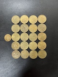 （78年20枚大壹毫）香港硬幣英女王伊利沙伯二世 1978年大一毫 Government of Hong Kong Coin Queen Elizabeth ll 1978 $0.1