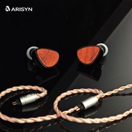 New ARISYN HUO SHU Headphone 10mm LCP Composite Diaphragm Dynamic Driver Earphone Hifi Earbuds 3.5mm