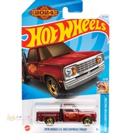 No. 53 1978 DODGE LI'L RED EXPRESS TRUCK DODGE Wine RED Hot Wheels HW