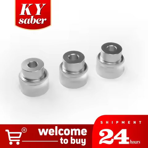 LUKE Obiwan Vader 1 Inch Size Metal Plug For Lightsaber Parts Fittings Dueling RGB Saber Emitter