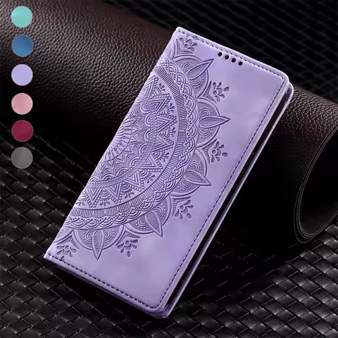 Fundas for Motorola Moto G05 Flip Case for Moto G05 Case Silicone MotoG05 G 05 Coque Magnetic Leathe
