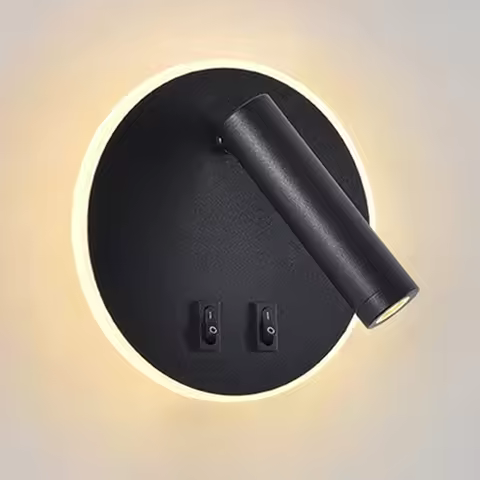 LED Wall Light 3W Spotlight 10W Backlight Adjustable Hotel Bedroom Bedside Study Reading Sconce Lamp