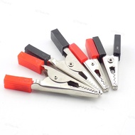 Alligator Clips Battery Clip Crocodile Car Caravan Van Battery Test Lead Clips Electrical Tool  MY27