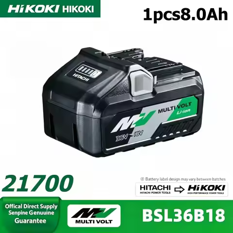 18V 36V HiKOKI Li-ion Battery 5.0Ah 8.0Ah High Capacity Lithium Battery，for HiKOKI Brushless Power D