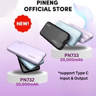 PINENG powerbank 10000mah dan 20000mah PN732 PN733 ada type c input dan output usb model baru