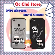 Oppo F5, F5 Youth, F7 TPU Case With Square Edge Printed Brand Picture | Walnuts store
