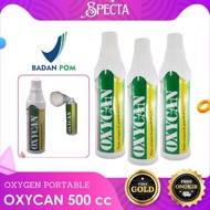 BEST SELLER !! - OXYCAN Tabung Oxygen Portable 500 cc Alat Bantu Pernapasan alat bantu pernafasan ok