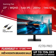 PRISM+ F270i PRO | 27" Fast IPS 200Hz 1ms WQHD 105% DCI-P3 Gaming Monitor [2560 x 1440]