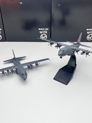 Ready Stock 1/200 US Air Force C130 Hercules Transport Aircraft Alloy Simulation Military Fighter Fi